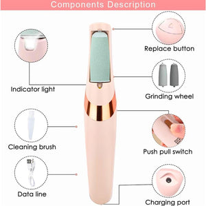 Electric Pedicure Foot File Callus Remover BRELZA