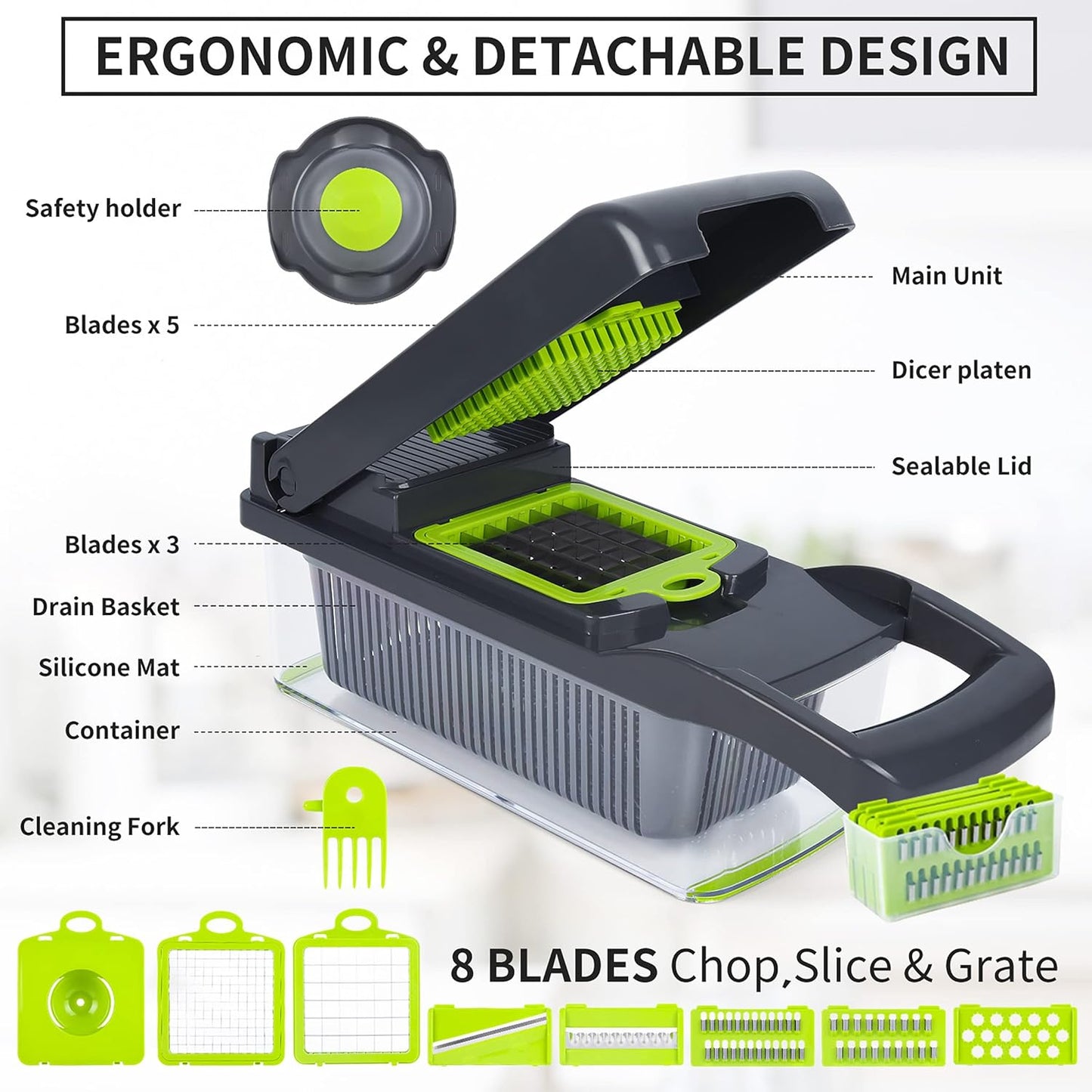 10-in-1 Pro Vegetable Chopper
