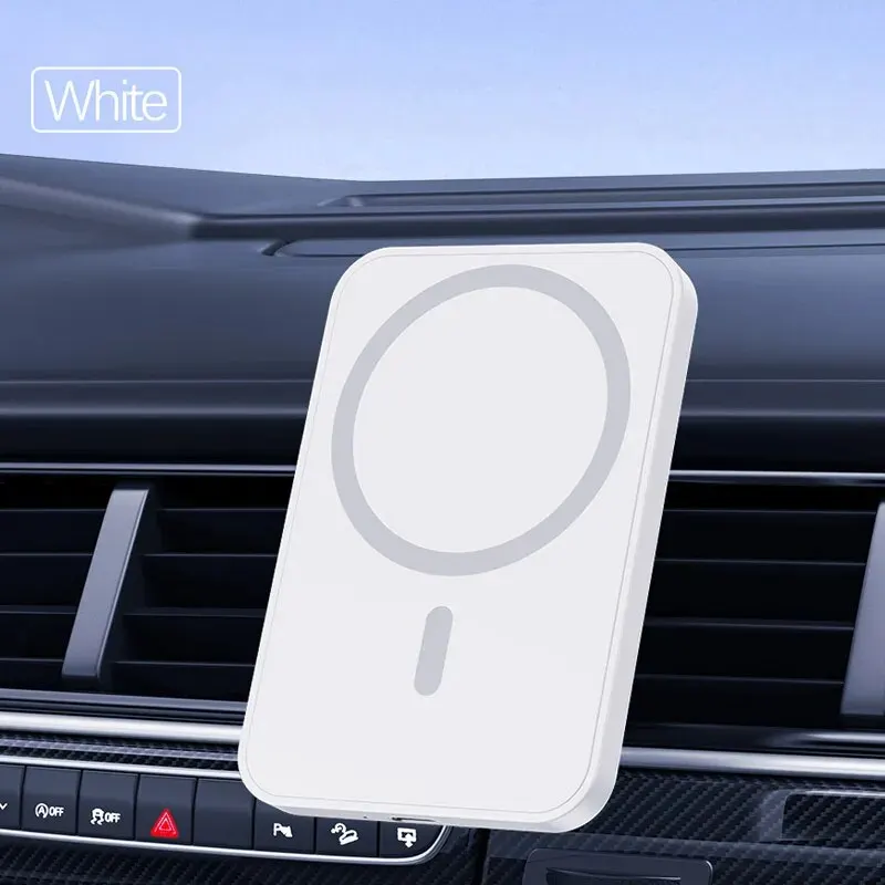 Magnetic Car Wireless Charger | Magsafe iPhone 12–16 Pro Max Fast Charging Air Vent Holder