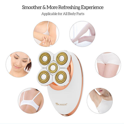 Electric Rechargeable Shaver | Portable Cordless Grooming Tool