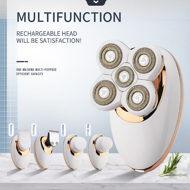 Electric Rechargeable Shaver | Portable Cordless Grooming Tool