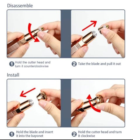 2-in-1 Electric Hair Remover