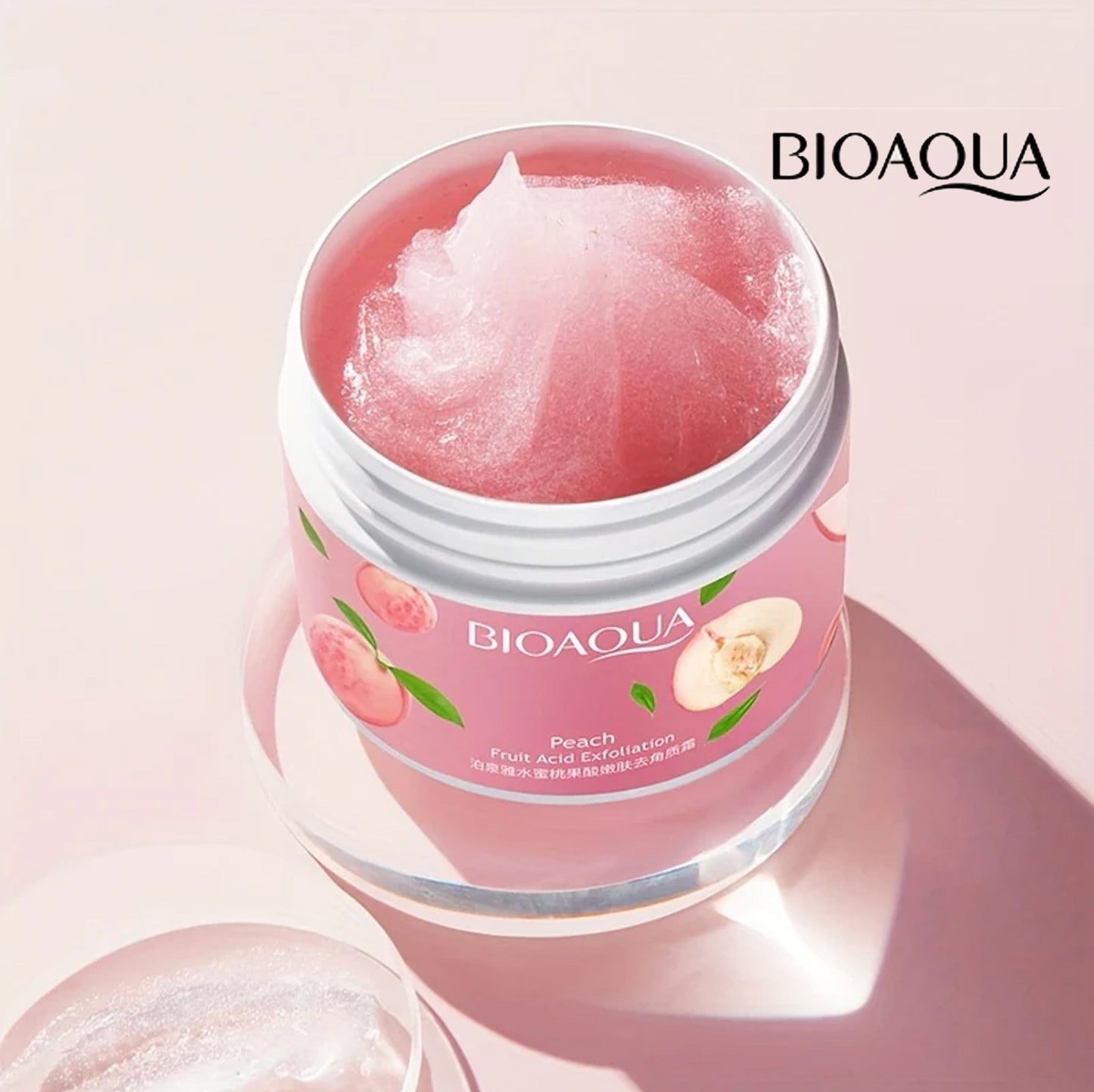 Peach Extract Fruit Acid Exfoliating Face Gel Cream