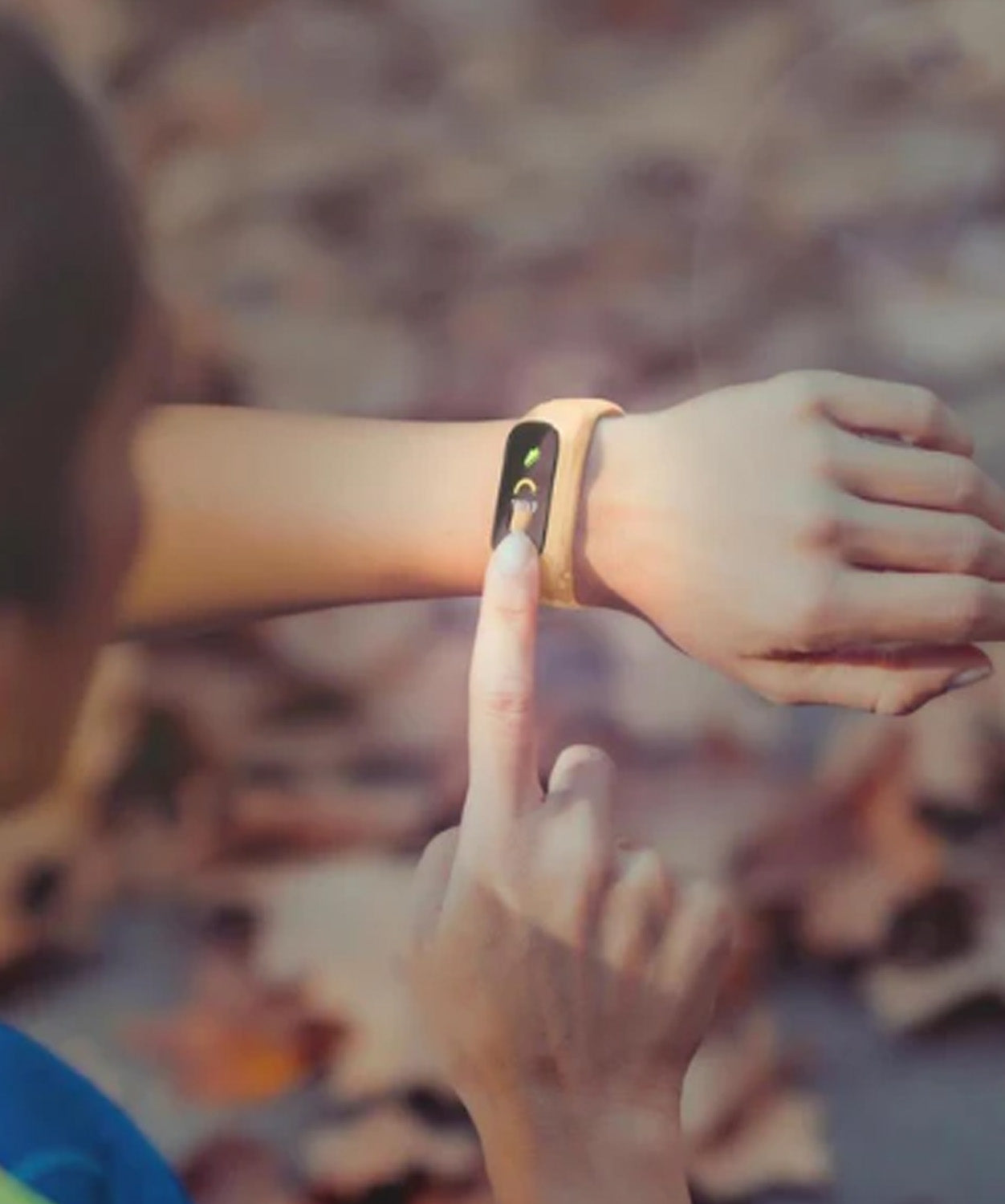 2-in-1 Adult Smart Call Bracelet with Built-In Bluetooth Headset