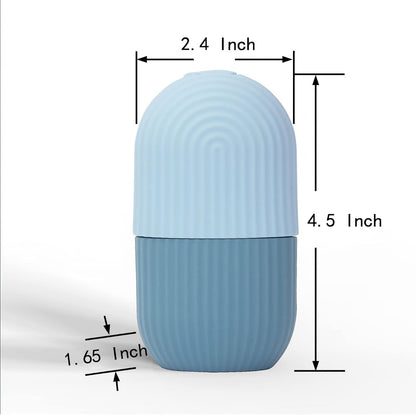 Facial Beauty Ice Roller| Silicone Ice Mold | Skin Tightening, Pore Shrinking & Face Massage Tool