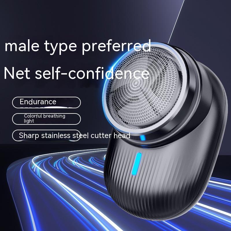 3-Blade Mini Electric Shaver | Quick Charging & Portable Groomer