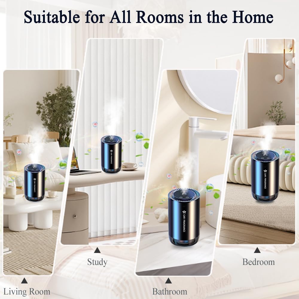 Car Air Freshener & Essential Oil Diffuser