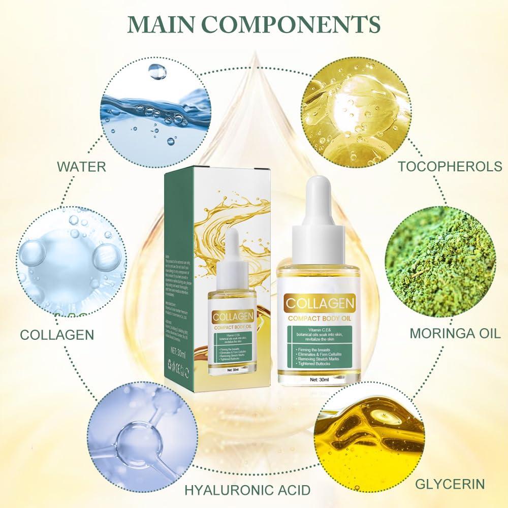 Collagen Lifting Body Oil, Beauty Women Tight Skin