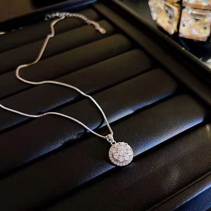 Titanium Steel Necklace & Pendant Set