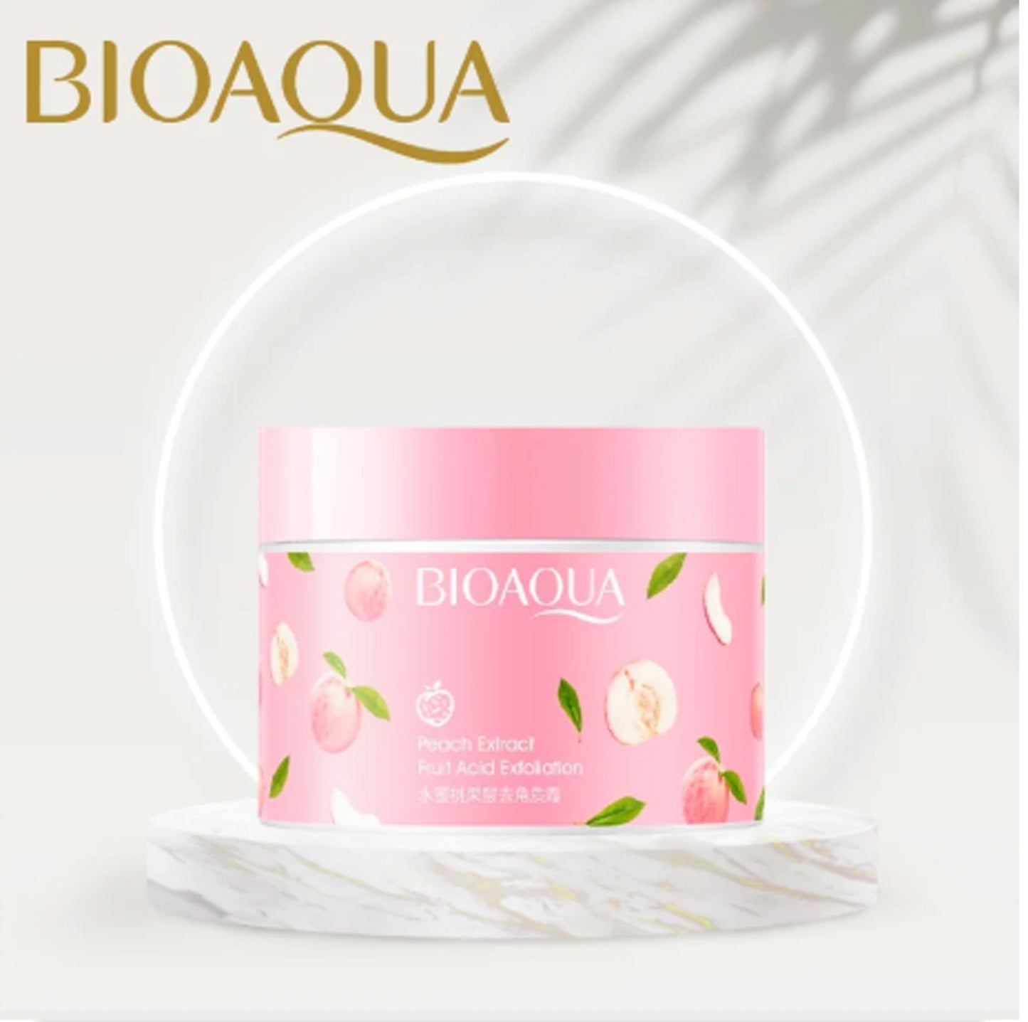 Peach Extract Fruit Acid Exfoliating Face Gel Cream