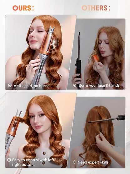 Automatic Curling Iron | Auto Rotating & Anti-Tangle Design