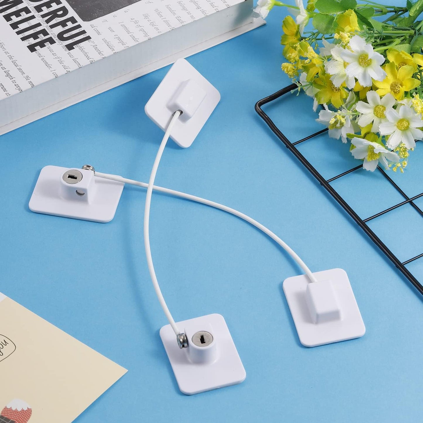 Child Safety Lock Key – Baby Protection for Doors, Drawers, and Refrigerators!