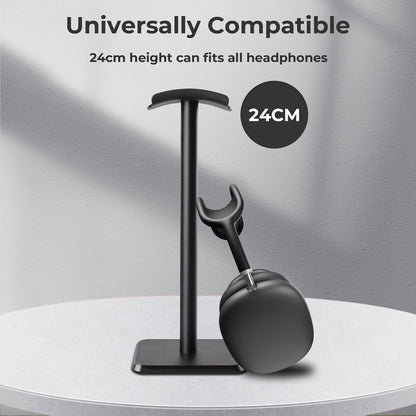 Universal Aluminum Headphone Stand | Gaming & Desktop Headset Holder