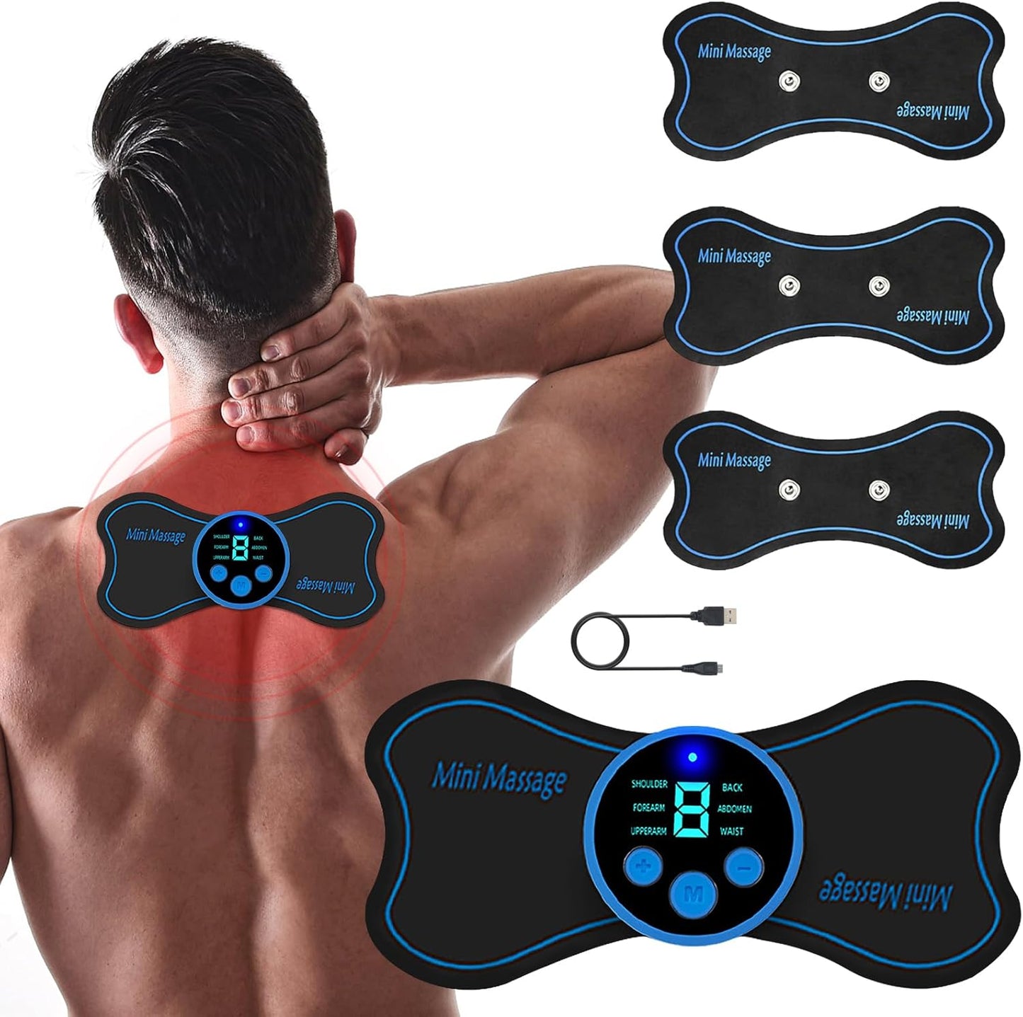 4-in-1 Mini Wireless Massager
