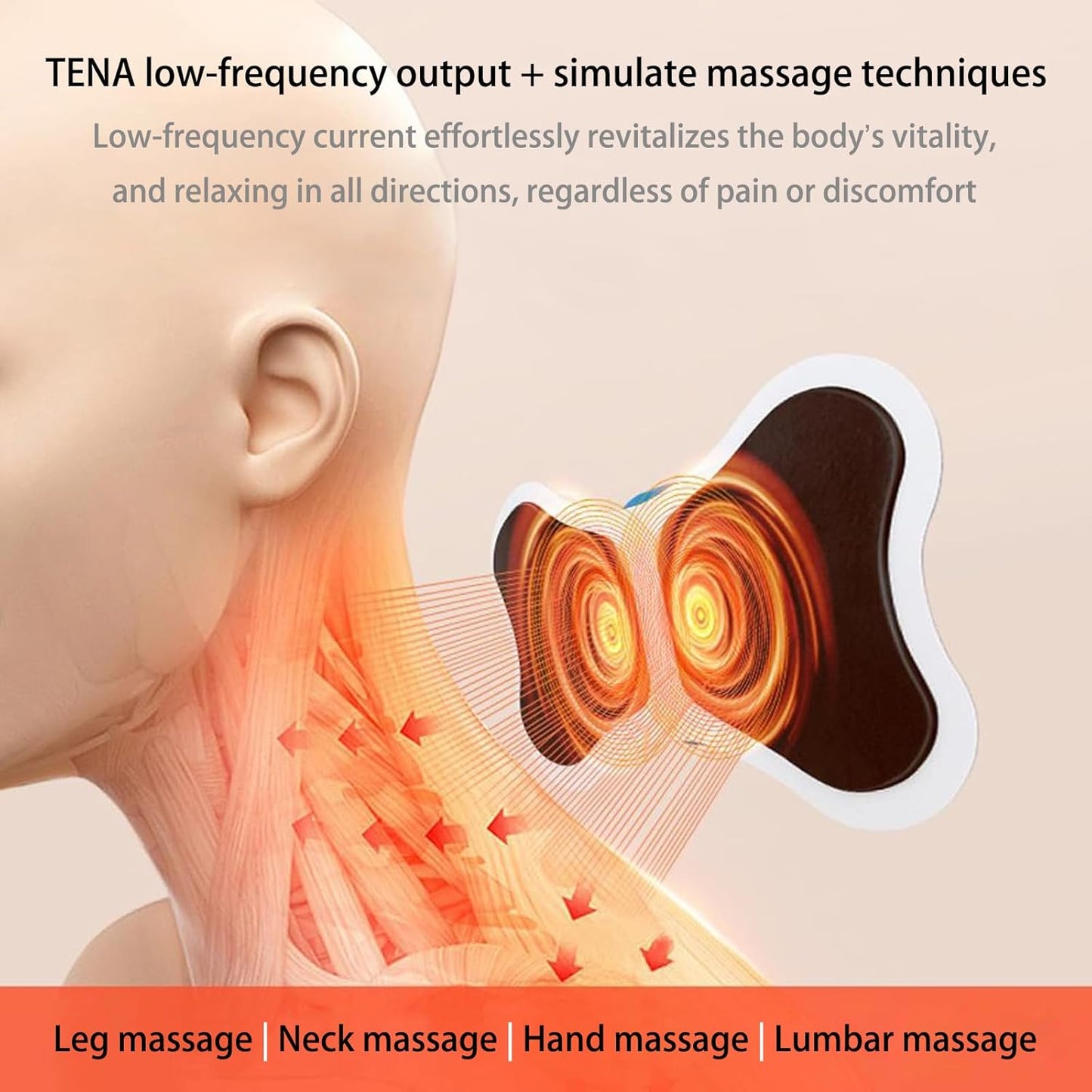 4-in-1 Mini Wireless Massager