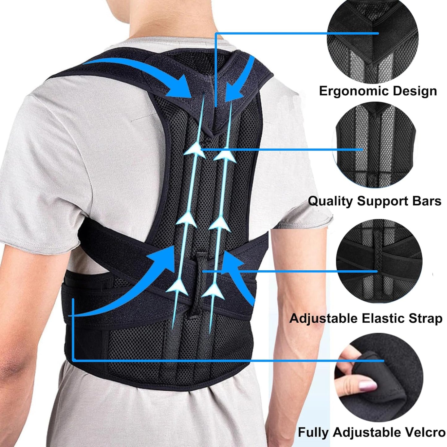 Posture Corrector Therapy Shoulder Belt
