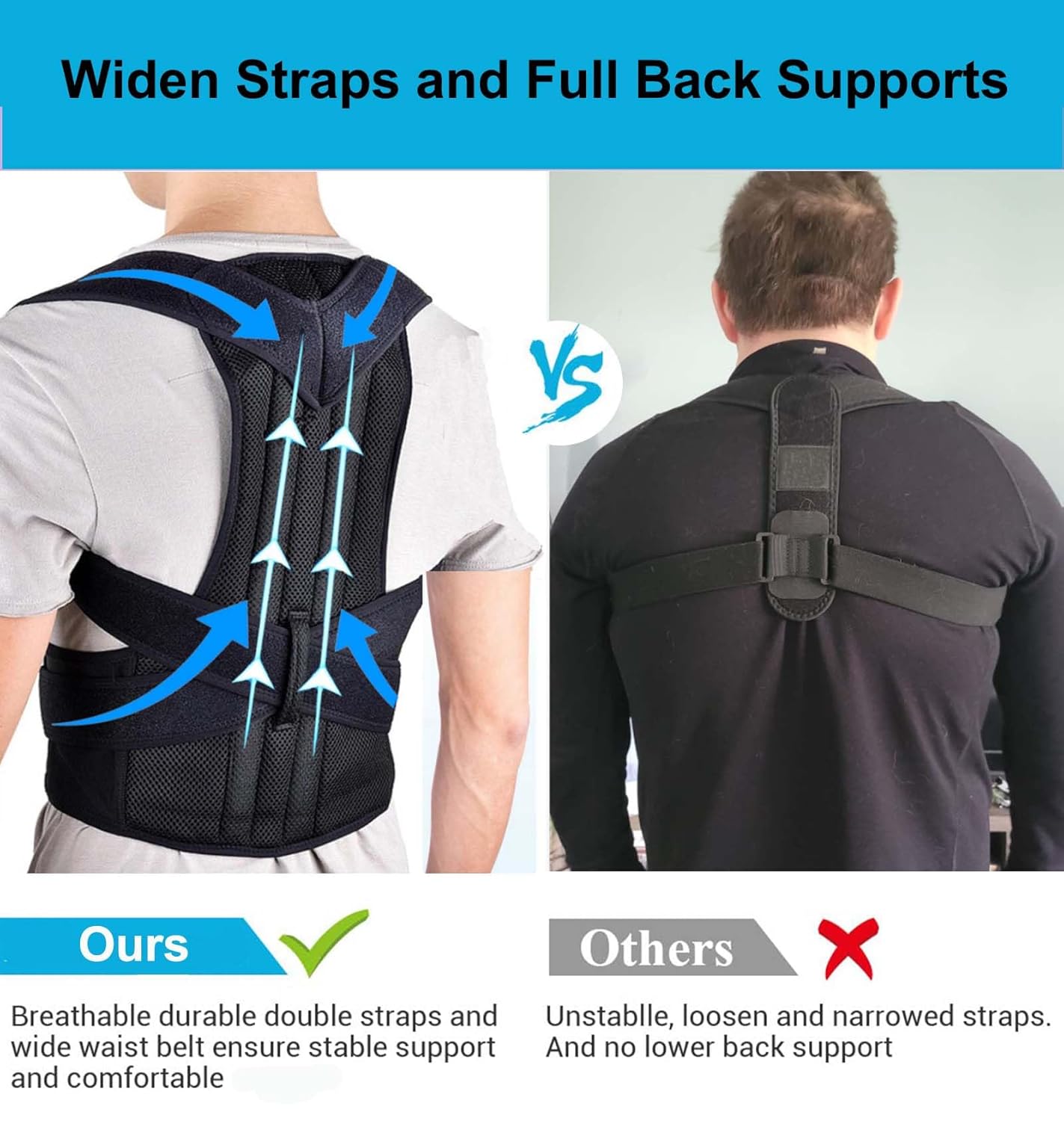 Posture Corrector Therapy Shoulder Belt