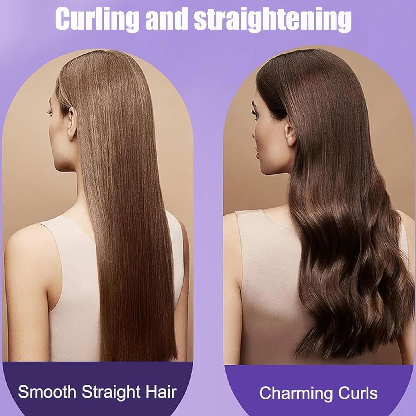Portable Hair Straightener Comb BRELZA