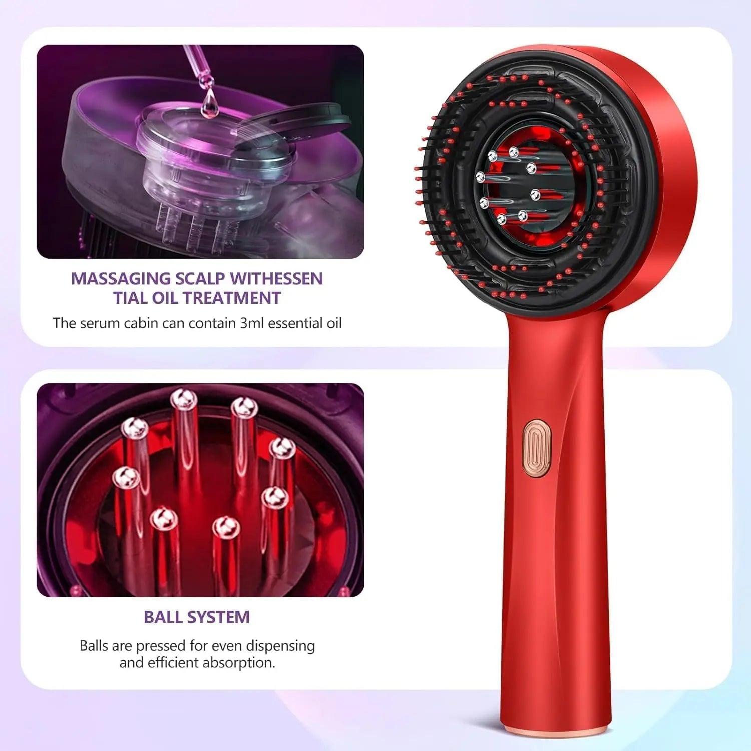 Smart Scalp Massager Brush BRELZA