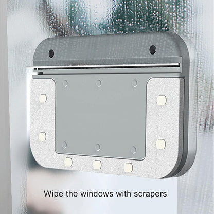 Magnetic Cleaner Tool, Double Sided Window Cleaner Glass Wiper with Strong Magnetic Force,Window Cleaner Toolfor 3 to 10mm Glass Thickness