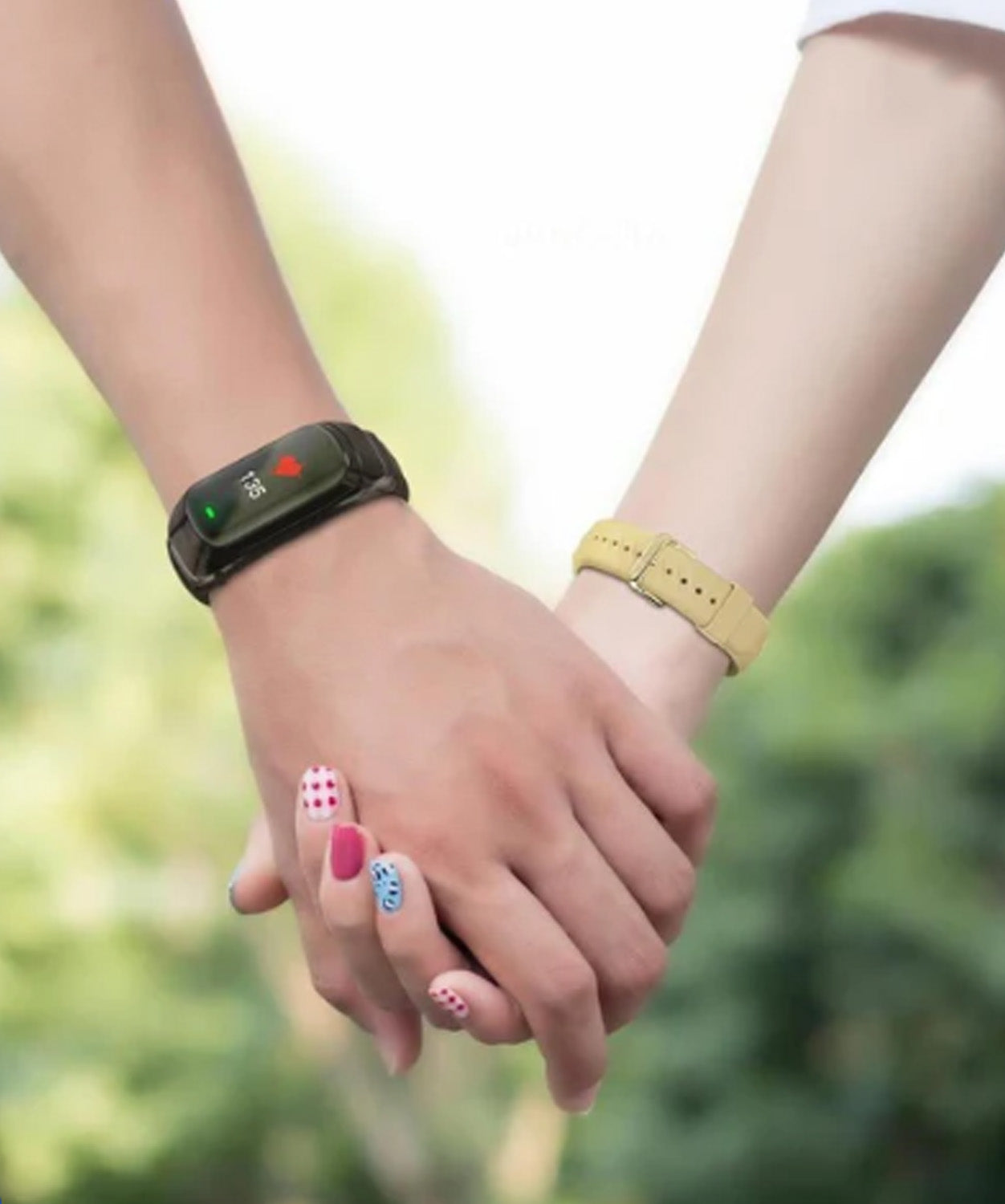 2-in-1 Adult Smart Call Bracelet with Built-In Bluetooth Headset