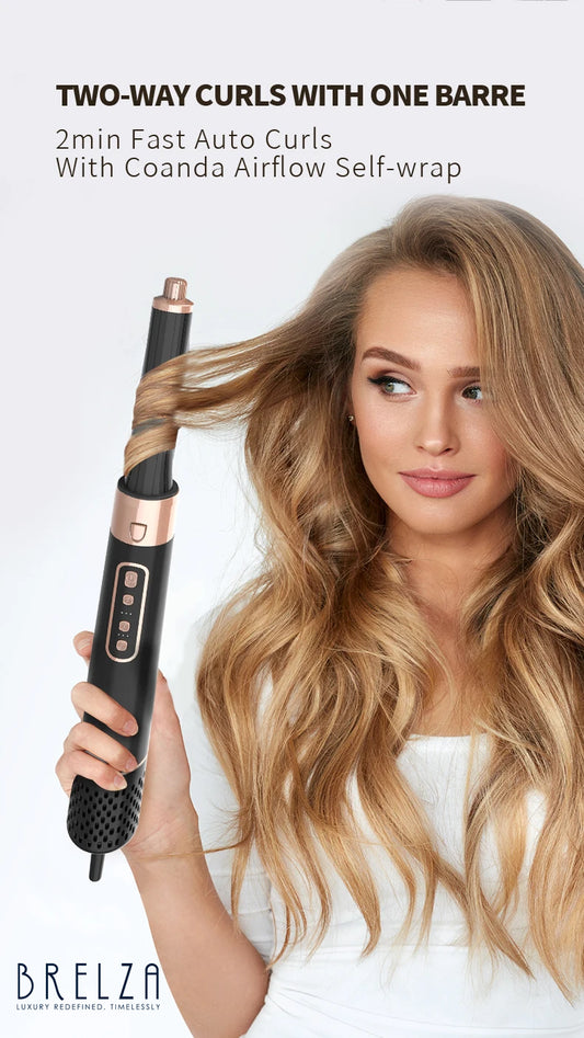 5-in-1 Hair Dryer & Volumizing Hot Air Brush | Brushless Motor Salon Styler