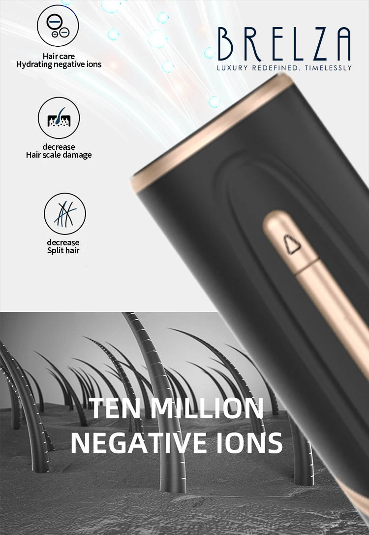 7-in-1 Air Wrap Hair Styler | Ionic Blow Dryer, Curler & Straightener