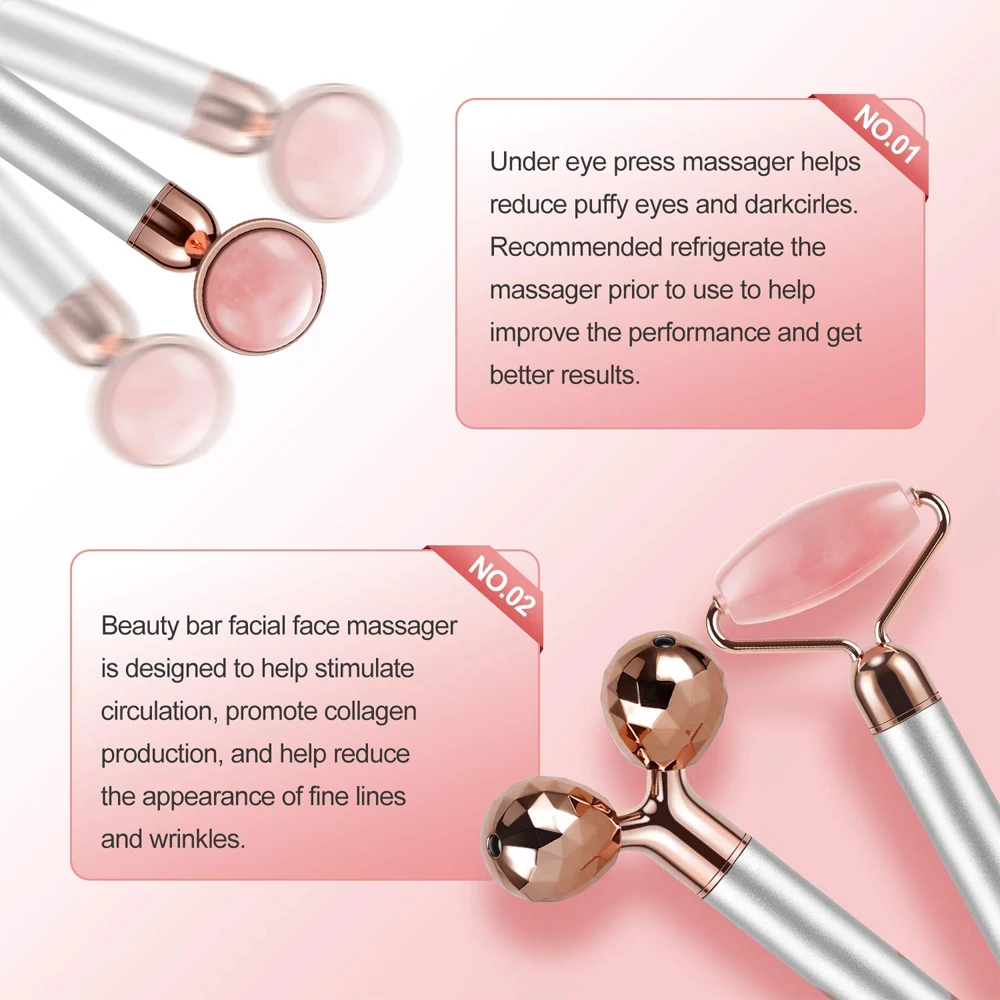 3-in-1 3D Face Massager Roller