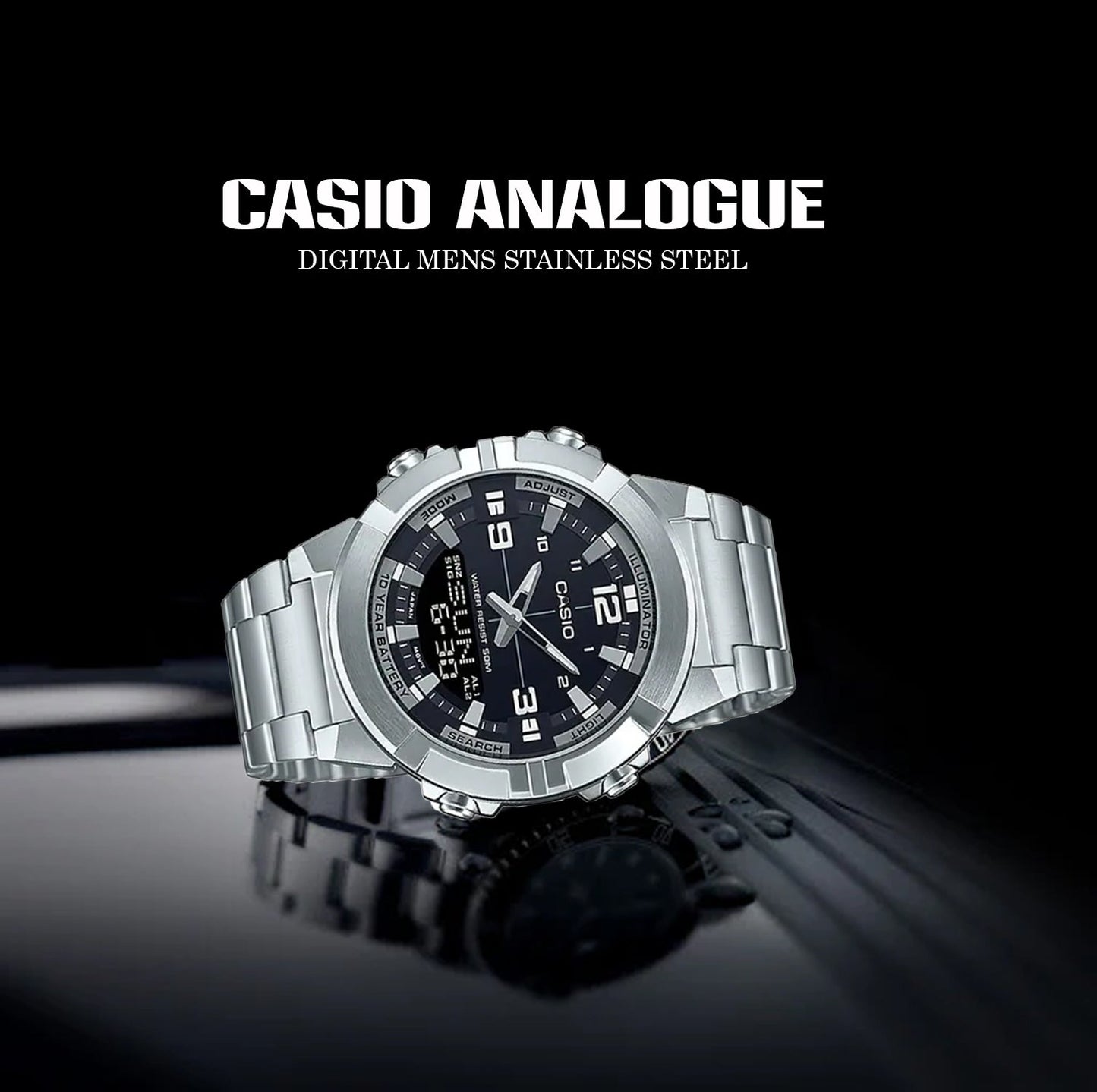 CASIO Men’s Luxury Analog Digital Watch BRELZA