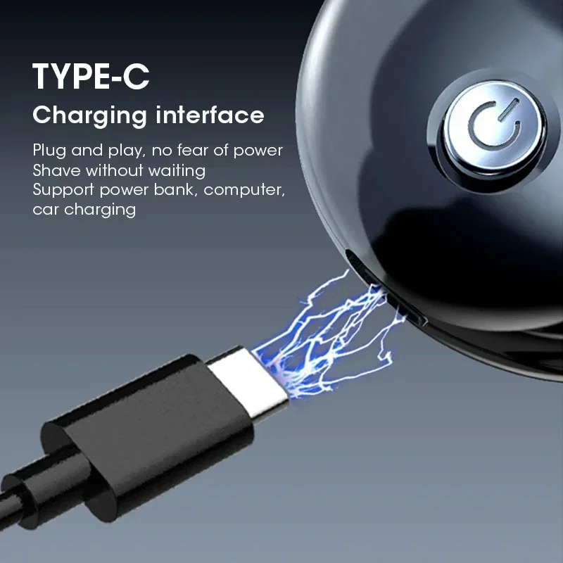 Upgraded MNI Men's Shaver - Wet & Dry Trimmer