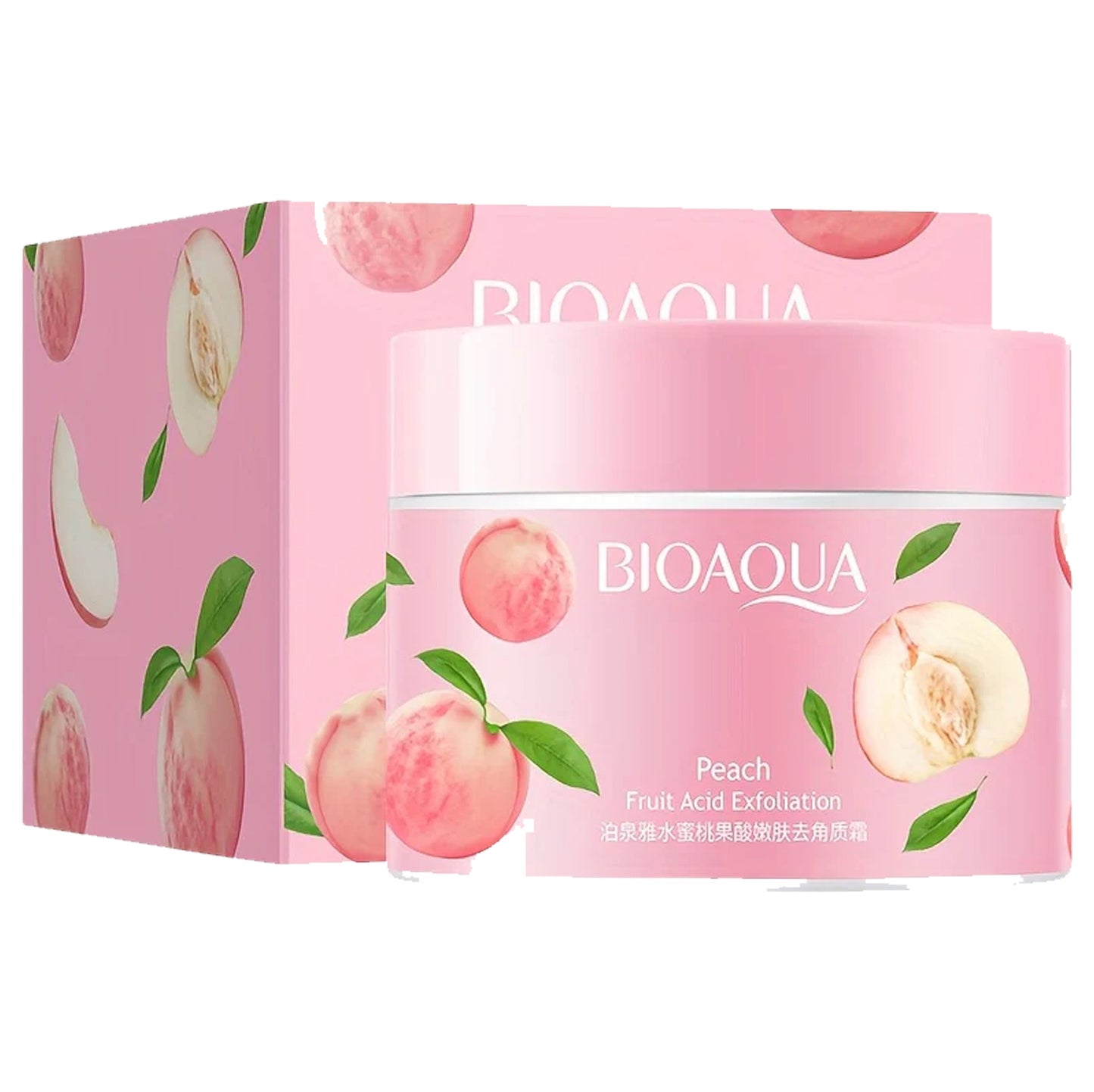 Peach Extract Fruit Acid Exfoliating Face Gel Cream
