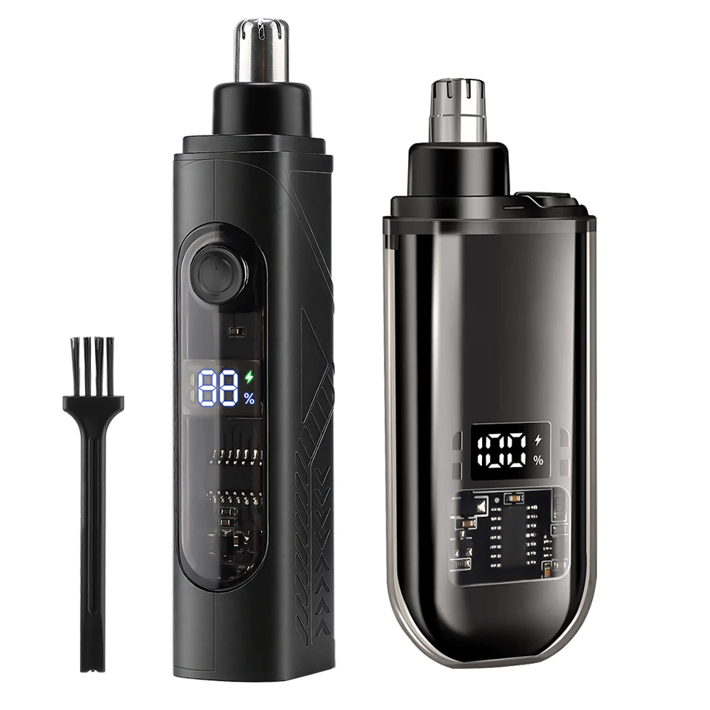 Portable Nose Hair Trimmer | USB Rechargeable Mini Electric Nose & Ear Hair Remover for Men