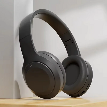 M5 Wireless Bluetooth 5.3 Headphones| HiFi Stereo, Noise-Cancelling & Foldable with Mic