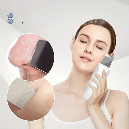 Ultrasonic Skin Scrubber | Deep Pore Cleanser & Lifting Tool