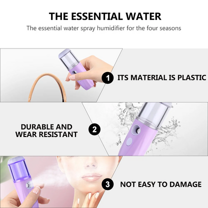 Mini Face Steamer | Hydrate, Refresh & Glow Anywhere