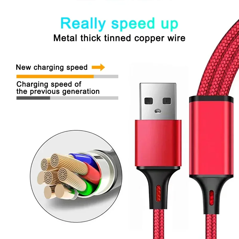 3-in-1 Fast Charging Cable ⚡ Type-C | Micro | iPhone