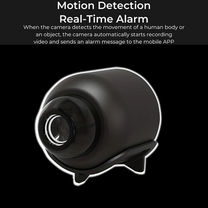 X5 Mini WiFi Camera 1080P HD | Night Vision, Motion Detection, Portable Surveillance Cam
