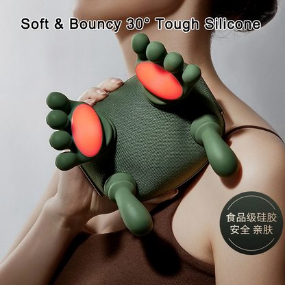 Electric Neck & Shoulder Massager | Heat + Deep Kneading