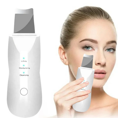 Ultrasonic Skin Scrubber | Deep Pore Cleanser & Lifting Tool