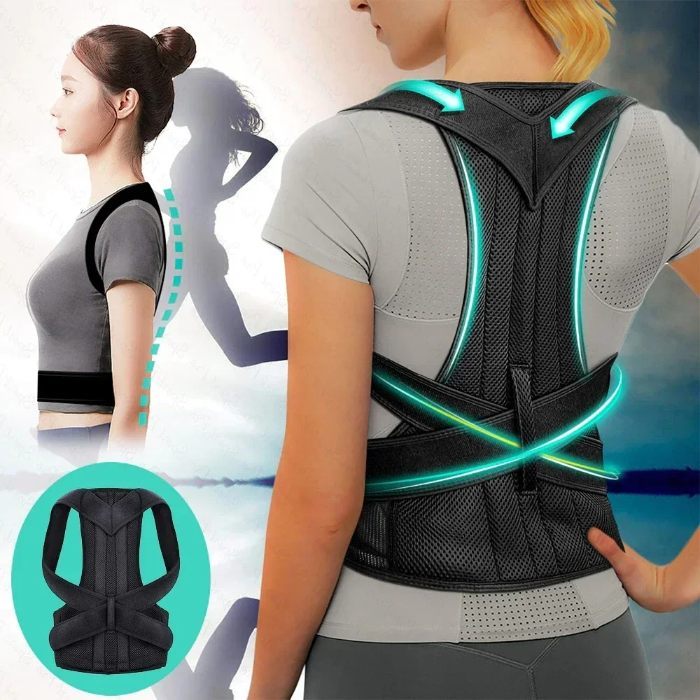 Adjustable Posture Corrector | Back & Shoulder Support Brace