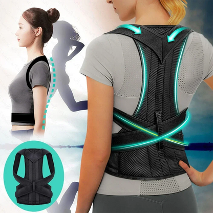 Adjustable Posture Corrector | Back & Shoulder Support Brace