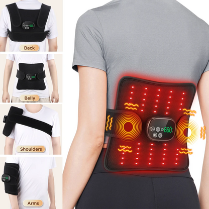 Electric Infrared Knee Massager – Heating & Vibration Therapy for Pain Relief!