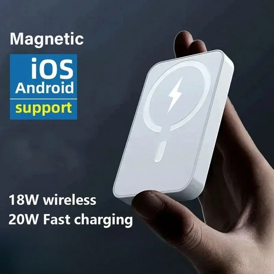 MagSafe Power Bank | 10000mAh Magnetic Wireless Charger for iPhone 13–16