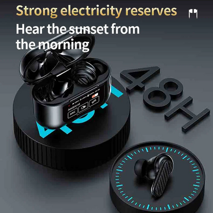 Wireless Bluetooth 5.4 Headphones  LED Display | Smart Touch Control | HiFi Stereo & Deep Bass | Noise Cancelling