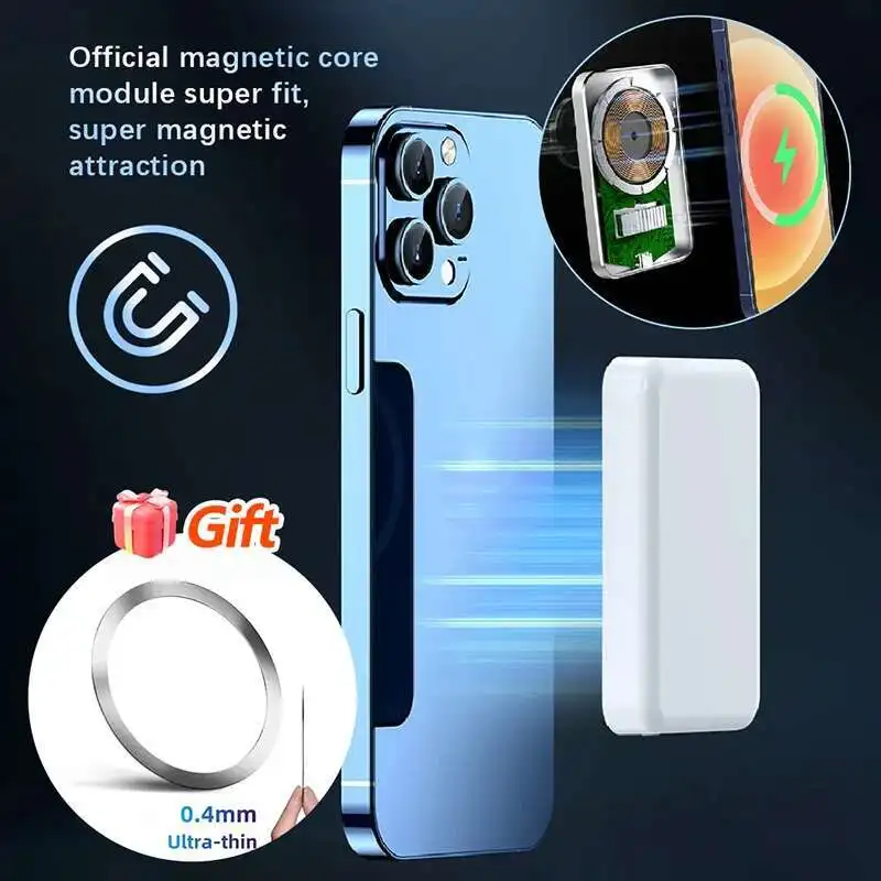 MagSafe Power Bank | 10000mAh Magnetic Wireless Charger for iPhone 13–16