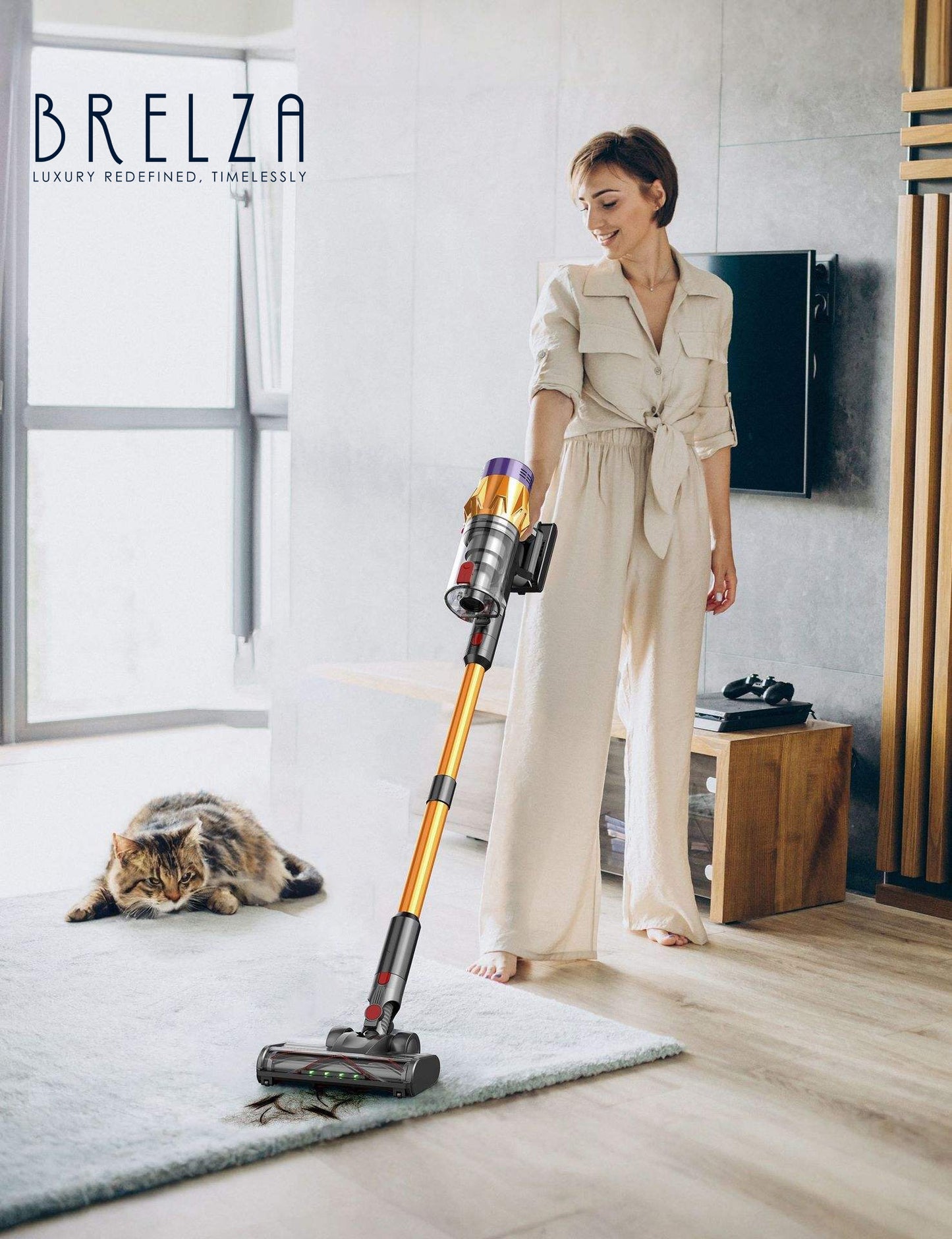 2-in-1 Portable Cordless Vacuum Cleaner | High Suction Power for Home, Office
