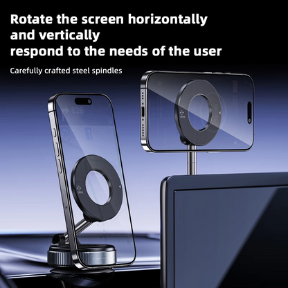 K007 Magnetic Phone Holder | 3-Axis Rotation, Adjustable & Multi-Scenario Use