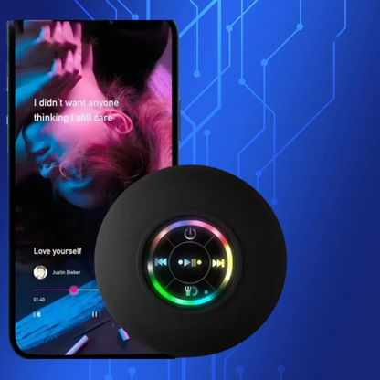 Waterproof Mini Bluetooth Speaker with LED Light