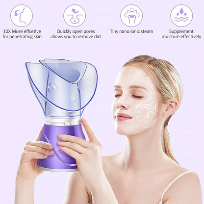Facial Steamer Mist | Deep Clean & Glow Boost