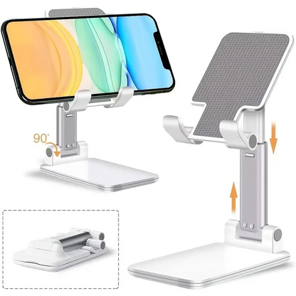 Adjustable Desk Phone & Tablet Holder Stand